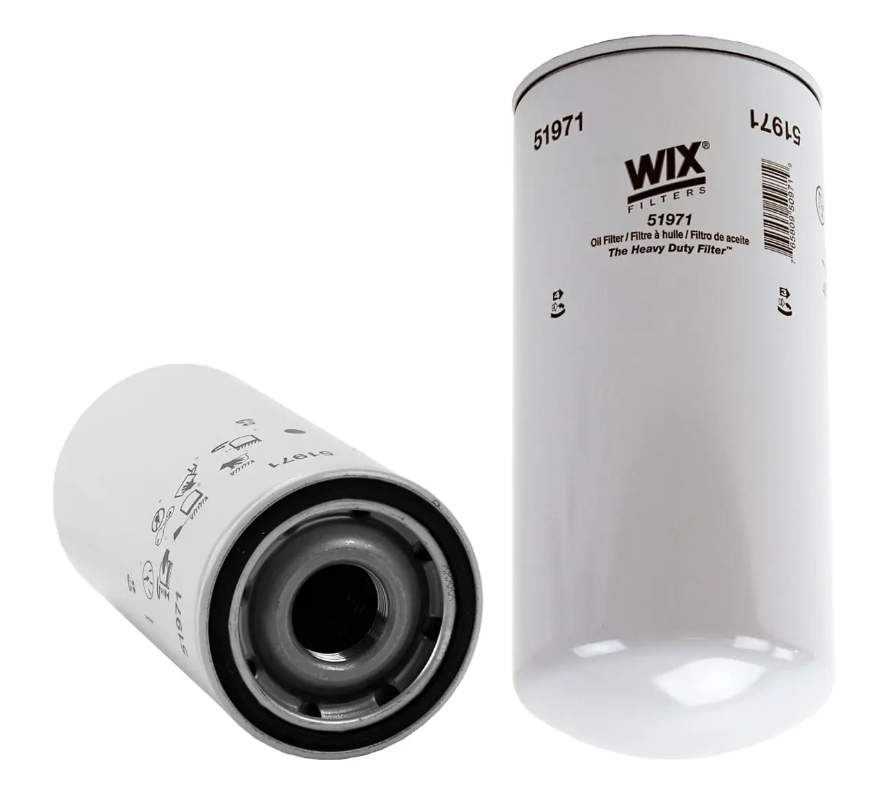 FILTRO ACEITE WIX 51971 DETROIT DIESEL SERIES 50 Y 60 2 POR VEHICULO L6 12.7l, L6 11.1l,