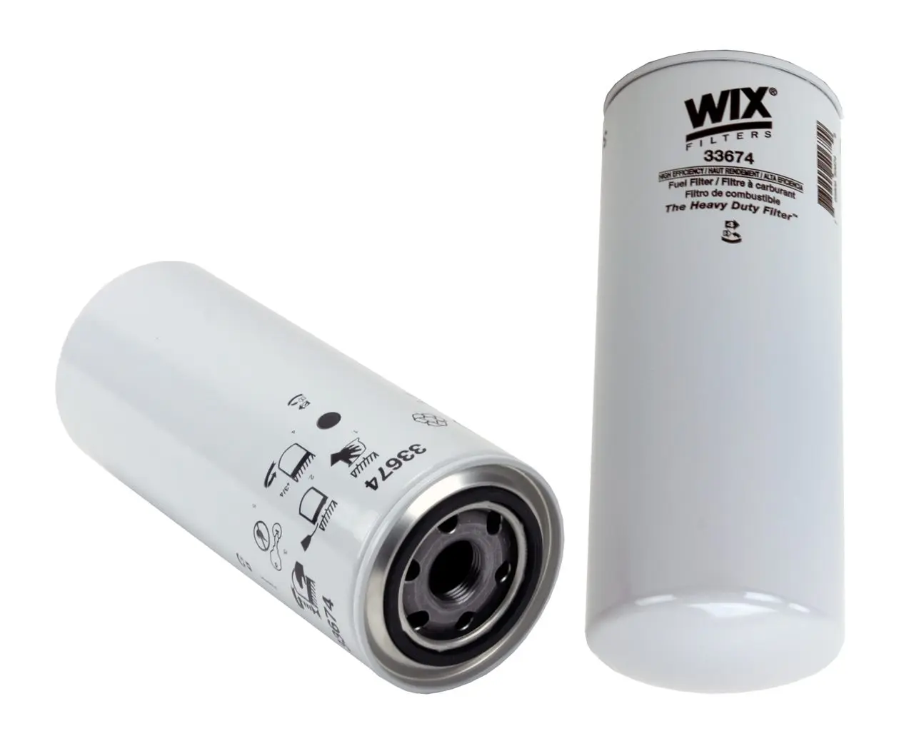 FILTRO DIESEL WIX 33674 — imagen 2