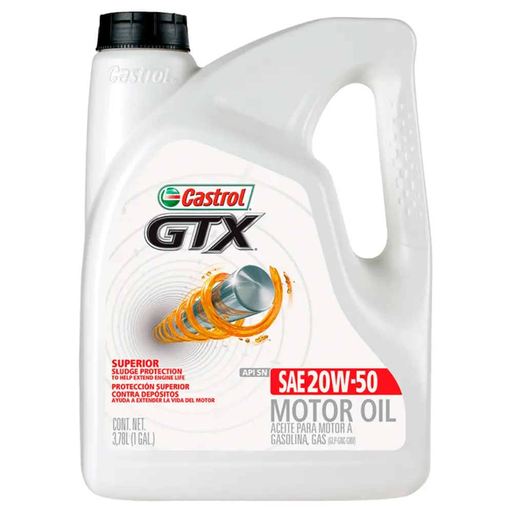 GALON CASTROL GTX 20W50 4L