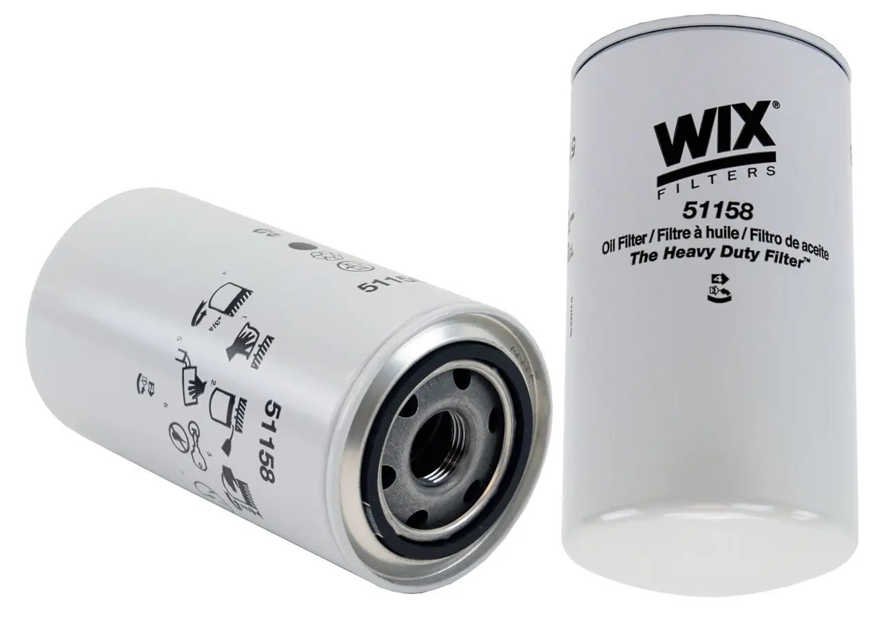 FILTRO DE ACEITE 51158 WIX MOTORES DETROIT DT360 (2 POR VEHICULO)