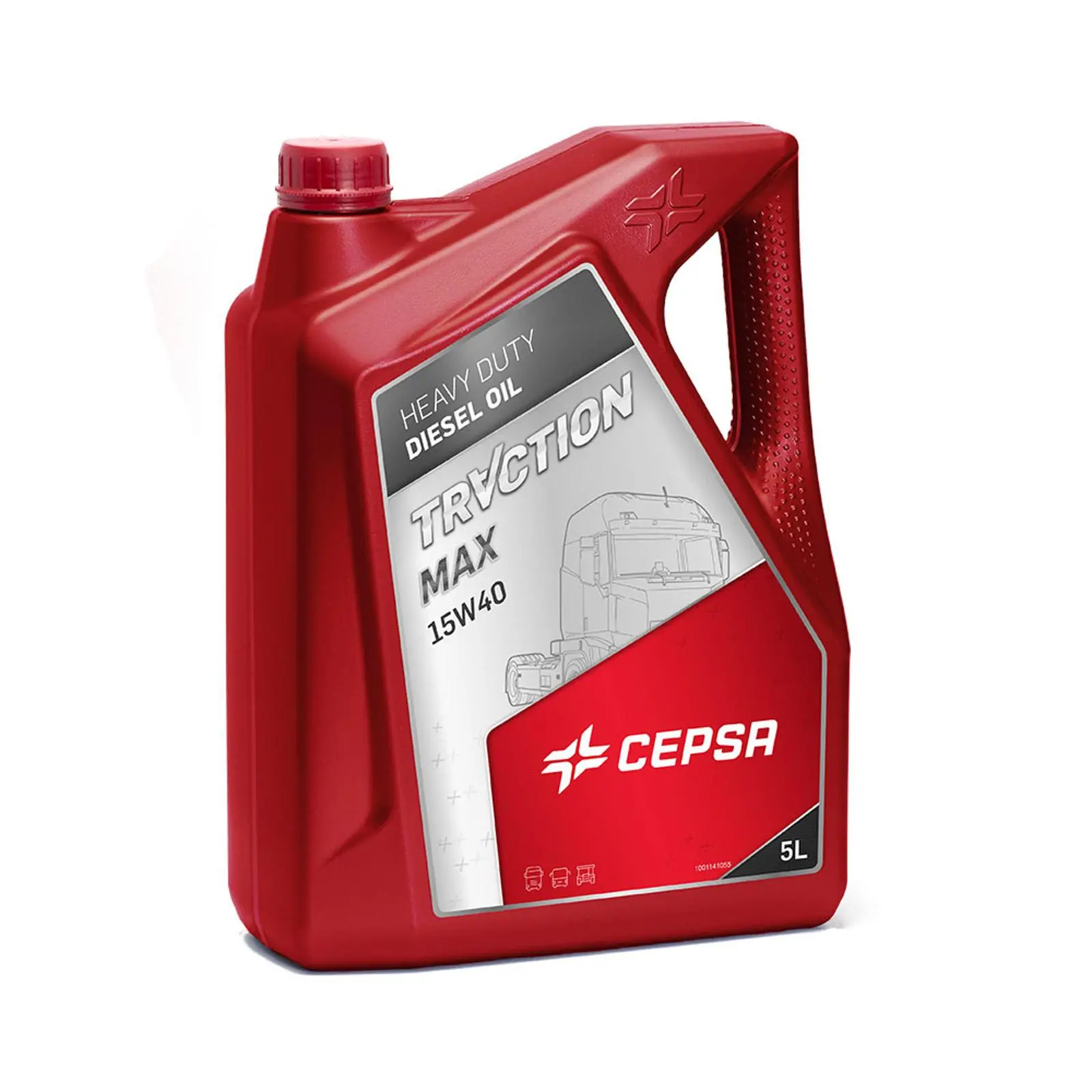 GARRAFA CEPSA TRACTION MAX 15W40 5L — imagen 1