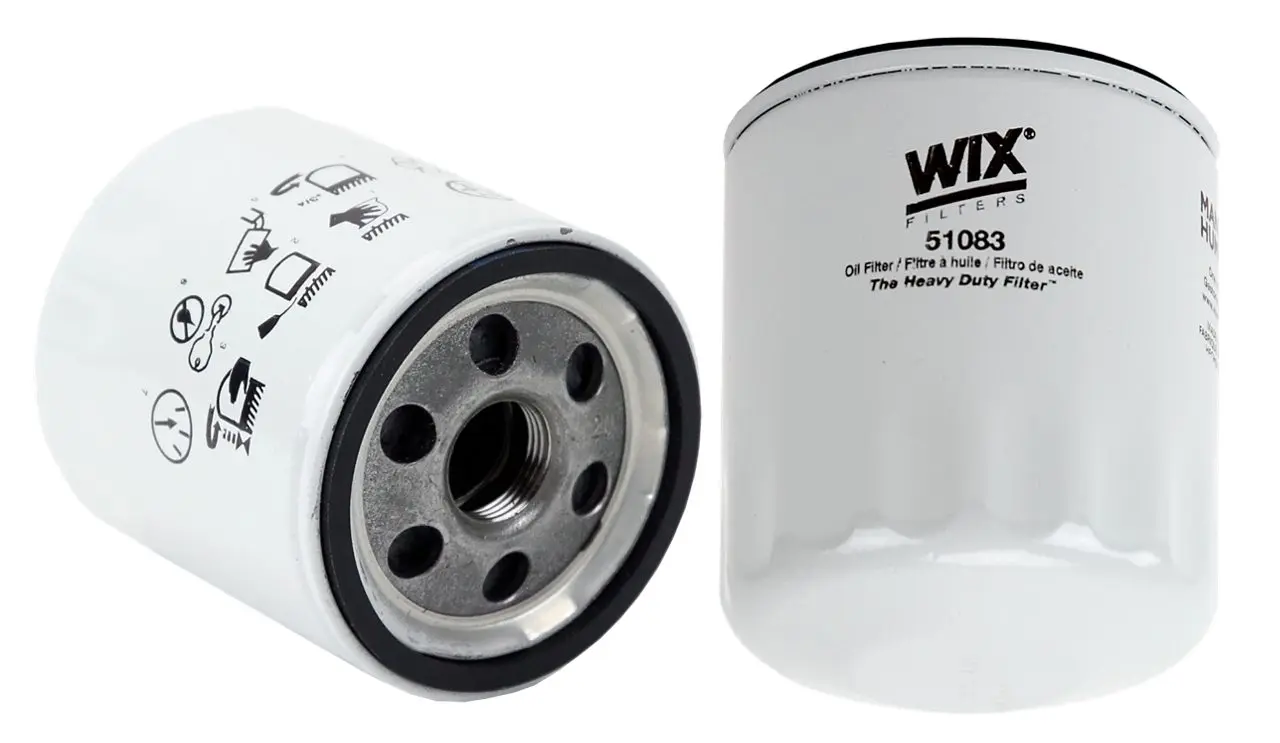 FILTRO ACEITE WIX 51083 CITROEN, PEUGEOT, FIAT, MITSUBISHI L200 TRITON 4N15 L4 2.4L DIESEL, OUTLANDER L4 2.5L 2024-- — imagen 1