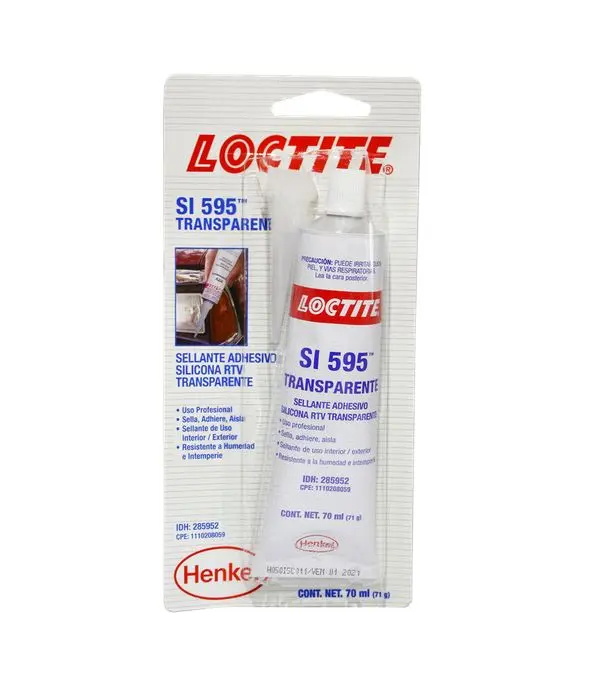 SILICON CLARO LOCTITE 70ML TRANSPARENTE — imagen 1