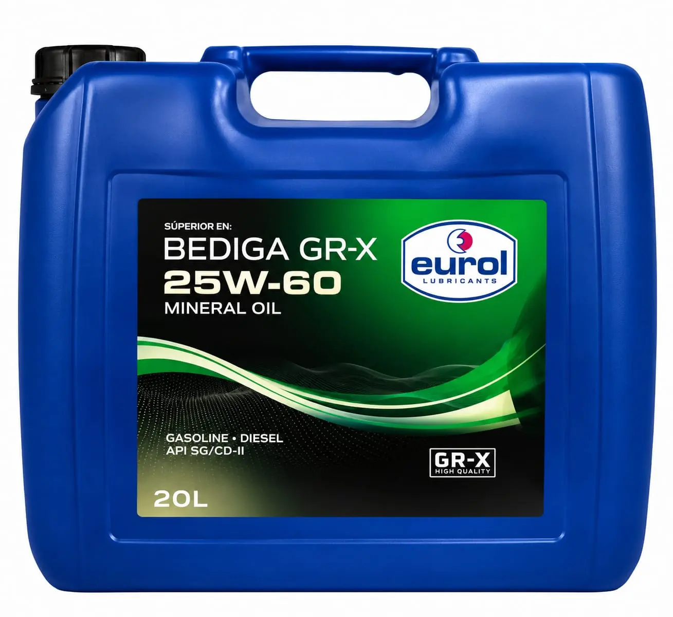 CUBETA EUROL BEDIGA 25W60 20L
