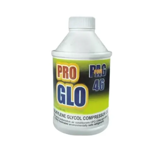 ACEITE AUTOMOTRIZ CON UV 8OZ PRO GLO (BOTE AMARILLO)